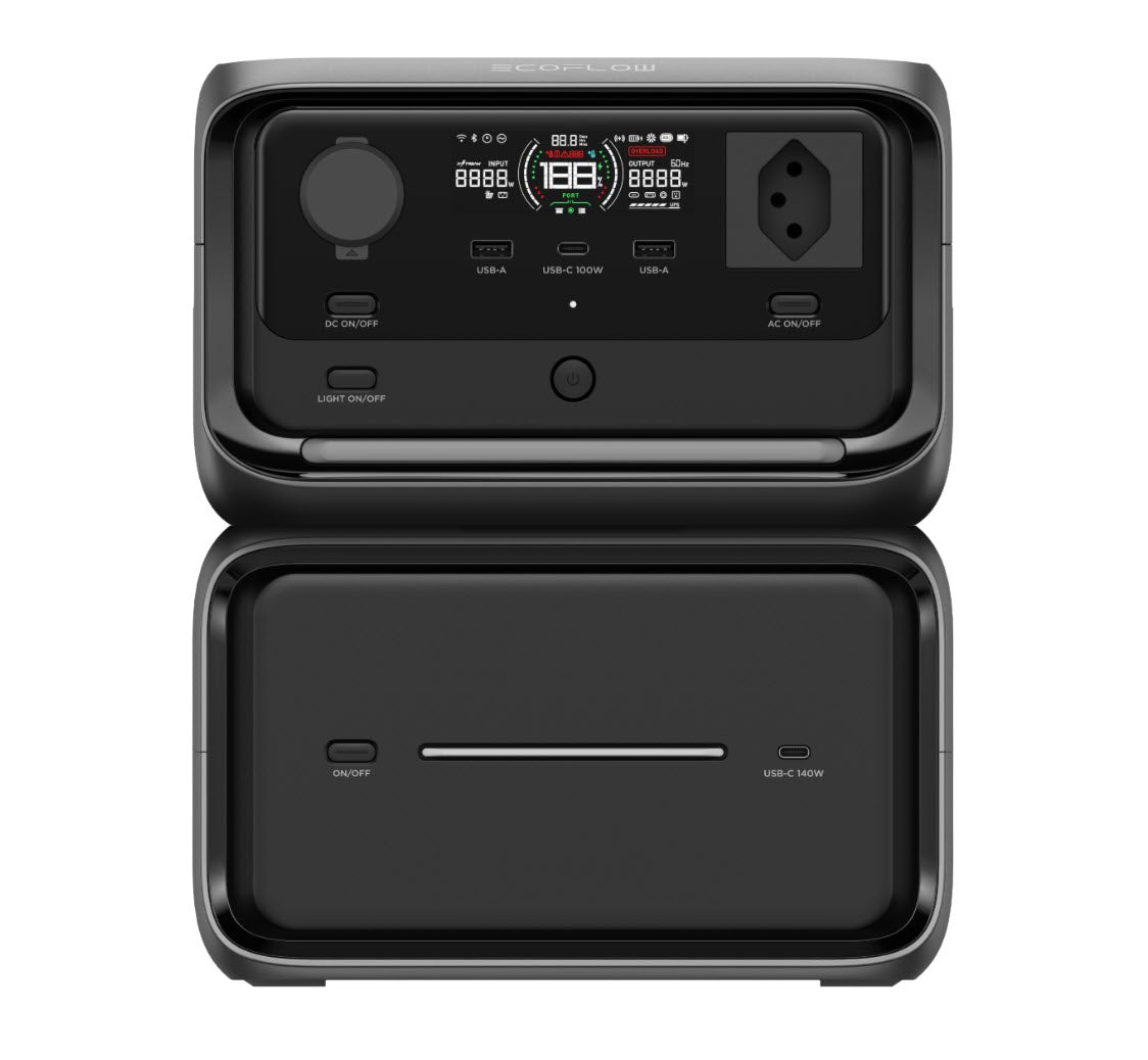 EcoFlow Power Station River 3 Max Plus, 858 Wh UPS 10 ms