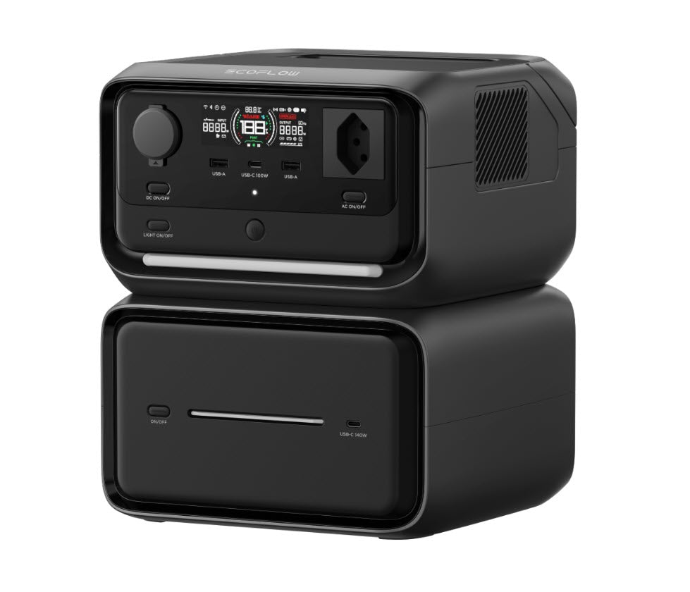 EcoFlow Power Station River 3 Max Plus, 858 Wh UPS 10 ms