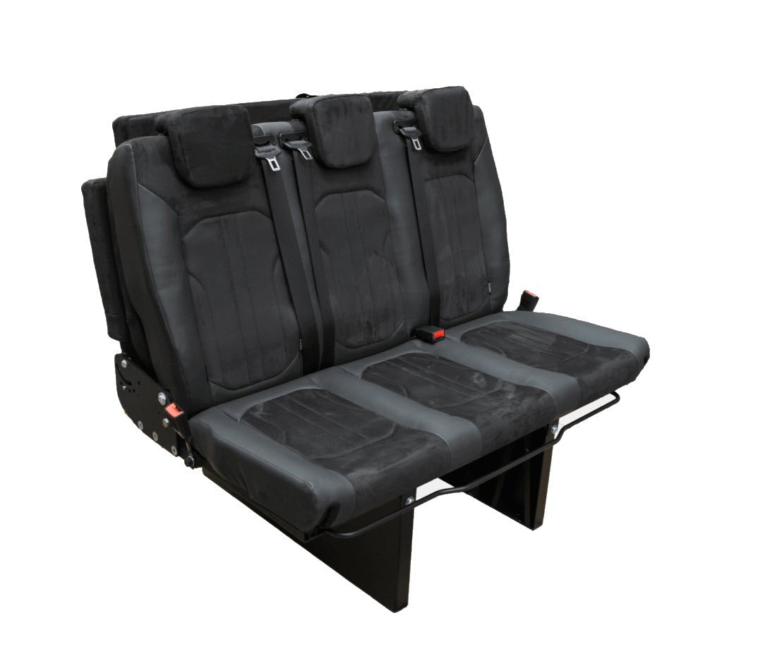 Smartbench Komfort „Montageart Fix“ – 3er Sitz- und Schlafbank (SAF43)