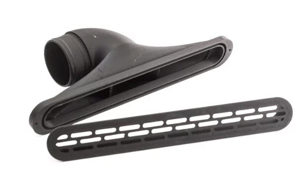 Schmales Gitter, 90° Anschluss, mit 25cm Sitzsackabdeckung zum Aufkleben, Luftauslass