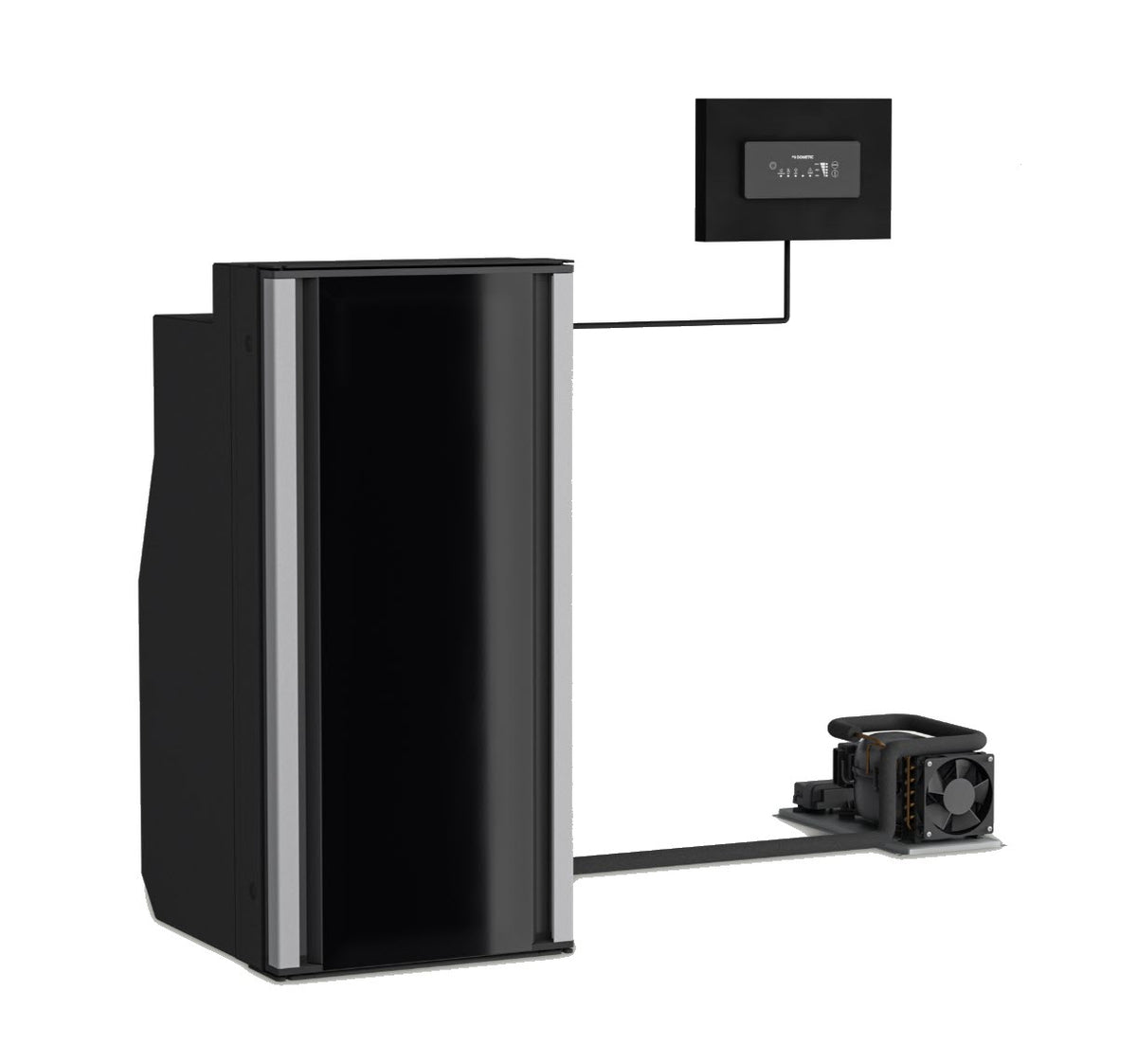 Dometic Kompressorkühlschrank, 90L, RC 10.4M90 Doppelscharnier, externes Display und Kompressor
