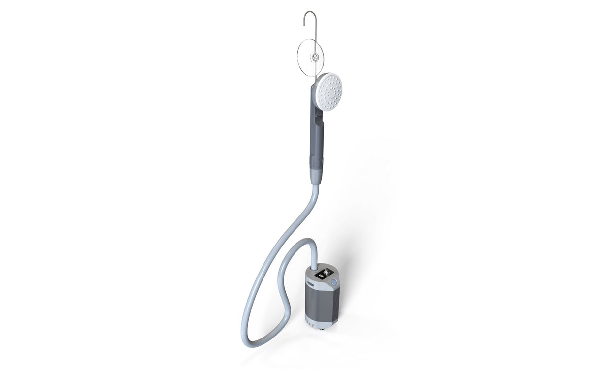 Berger Outdoor Dusche mit digitaler Anzeige