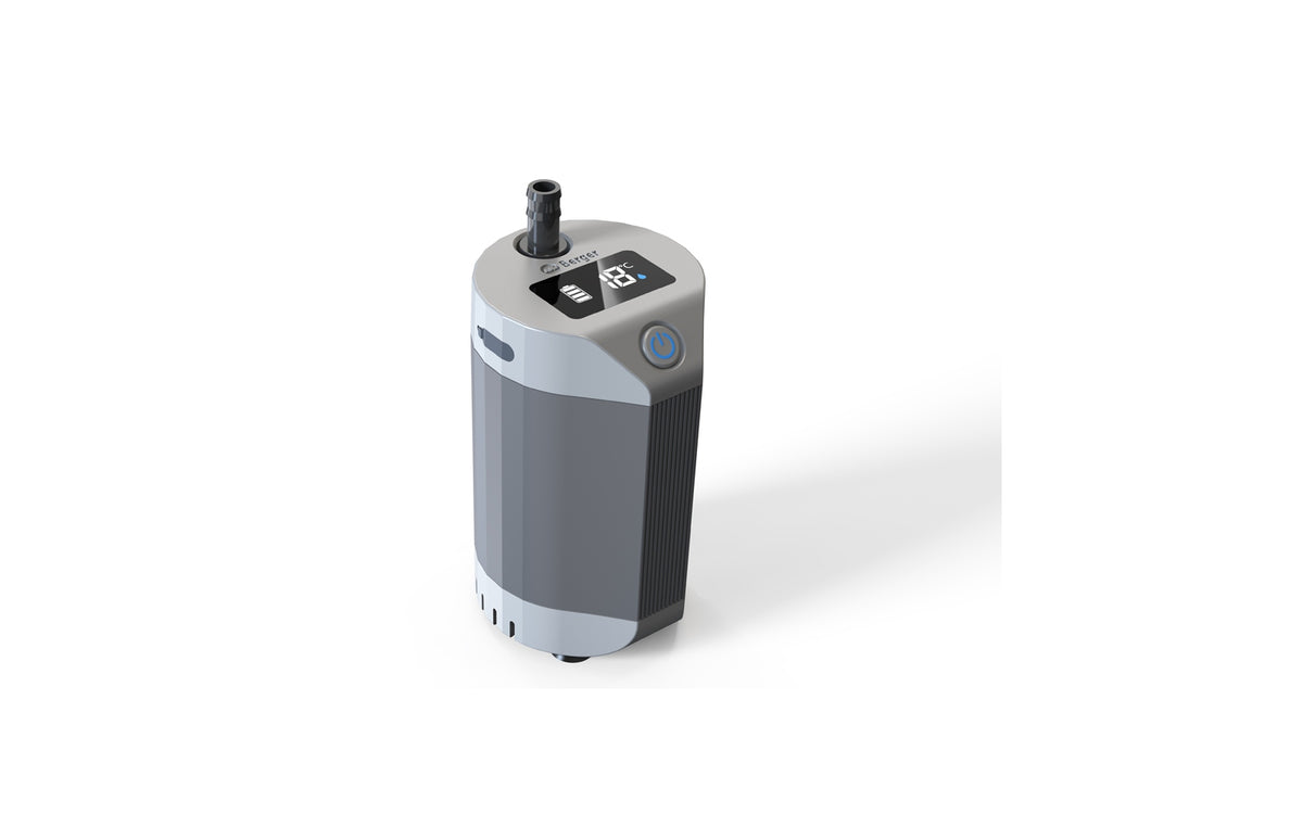 Berger Outdoor Dusche mit digitaler Anzeige