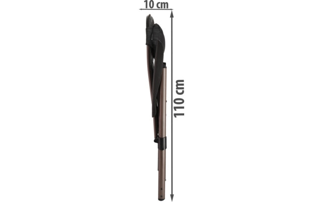 Berger Slimline Klappstuhl Anthrazit