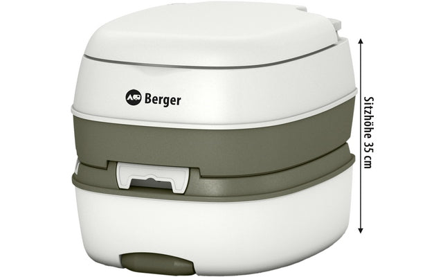 Berger Nolira Deluxe Mobil WC Campingtoilette