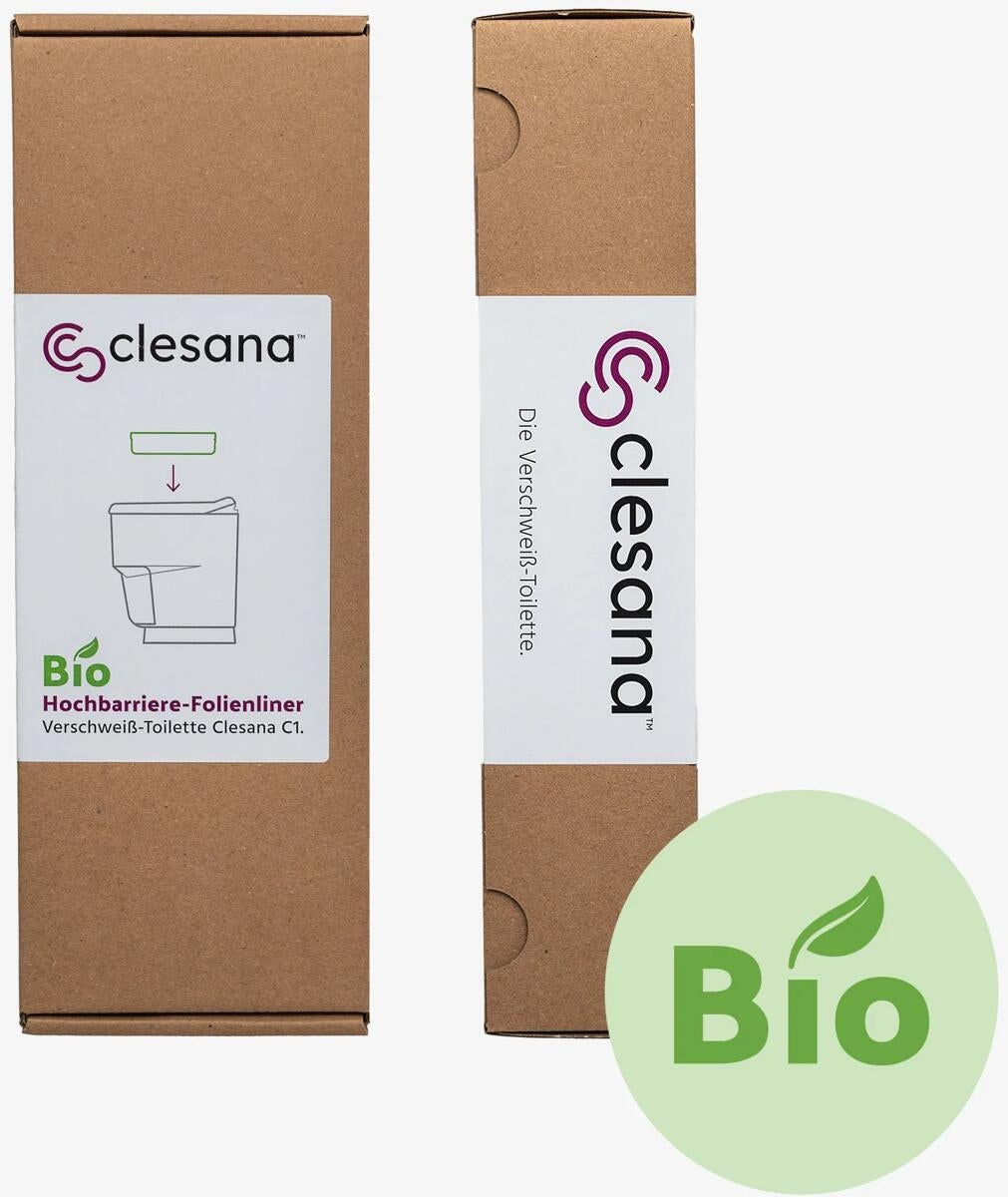 Clesana C1 Bio Hochbarriere-Folienliner, 2er-Pack