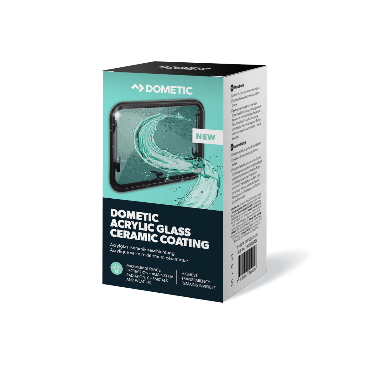 Dometic Acrylic Glass Ceramic Coating Verpackung