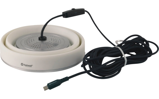 Outwell Leonis Lux Cream White LED faltbare Campingleuchte weiß
