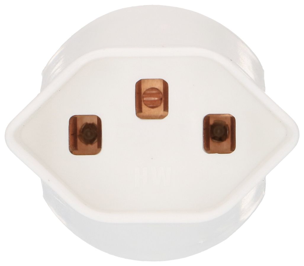 Reiseadapter Schuko 162312 Ansicht