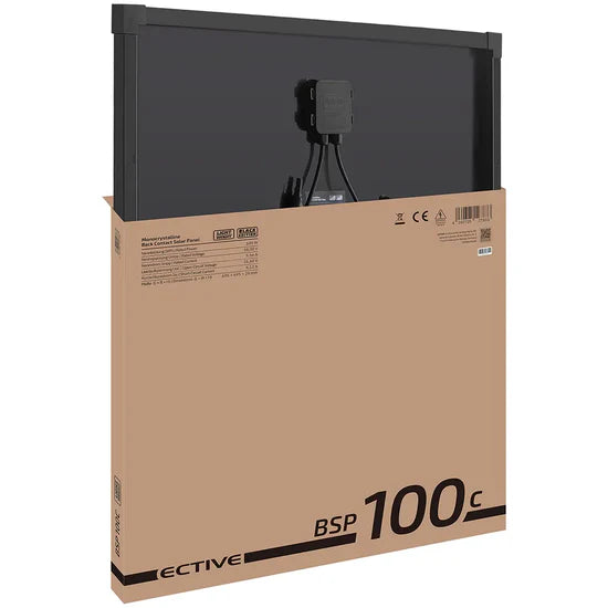 BSP 100C Black Lightweight | Panneau solaire léger à contact arrière avec 100WP