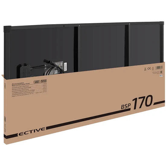 BSP 170 Black Lightweight | Leichtgewicht Back Contact Solarmodul mit 170WP