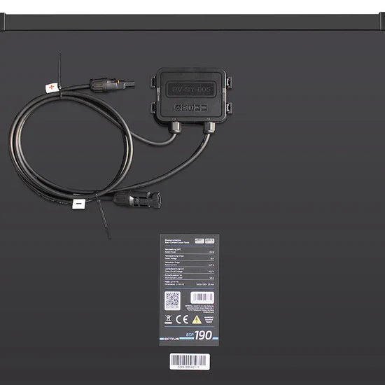 BSP 190 Black Lightweight | Panneau solaire léger à contact arrière avec 190WP