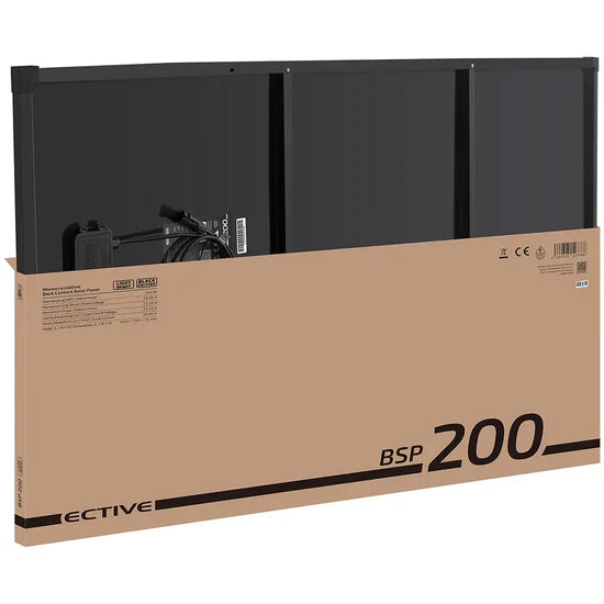 BSP 200 Black Lightweight | Panneau solaire léger Back Contact avec 200WP