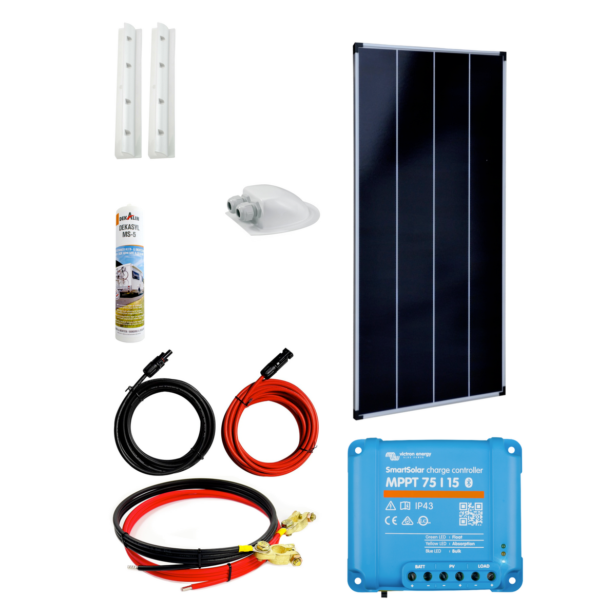 170 Watt Wohnmobil Camping Solaranlage, 12 Volt SET