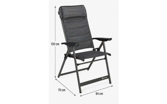 Berger Slimline Klappstuhl Anthrazit