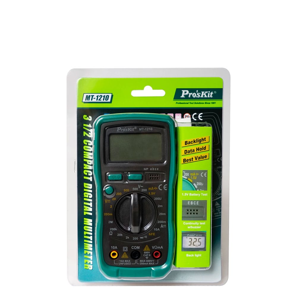 Pro'sKit MT-1210 Verpackung Blisterkarte