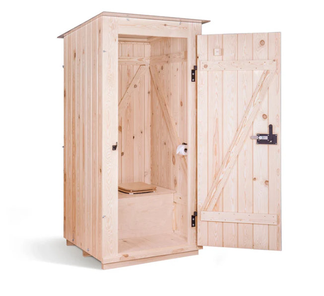 TROBOLO KersaBœm aus massivem Holz inkl. Toilette