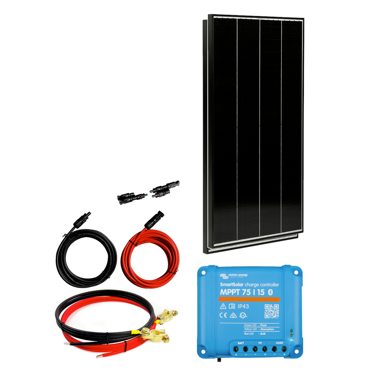 220 Watt Insel - Solaranlage, 12 Volt SET