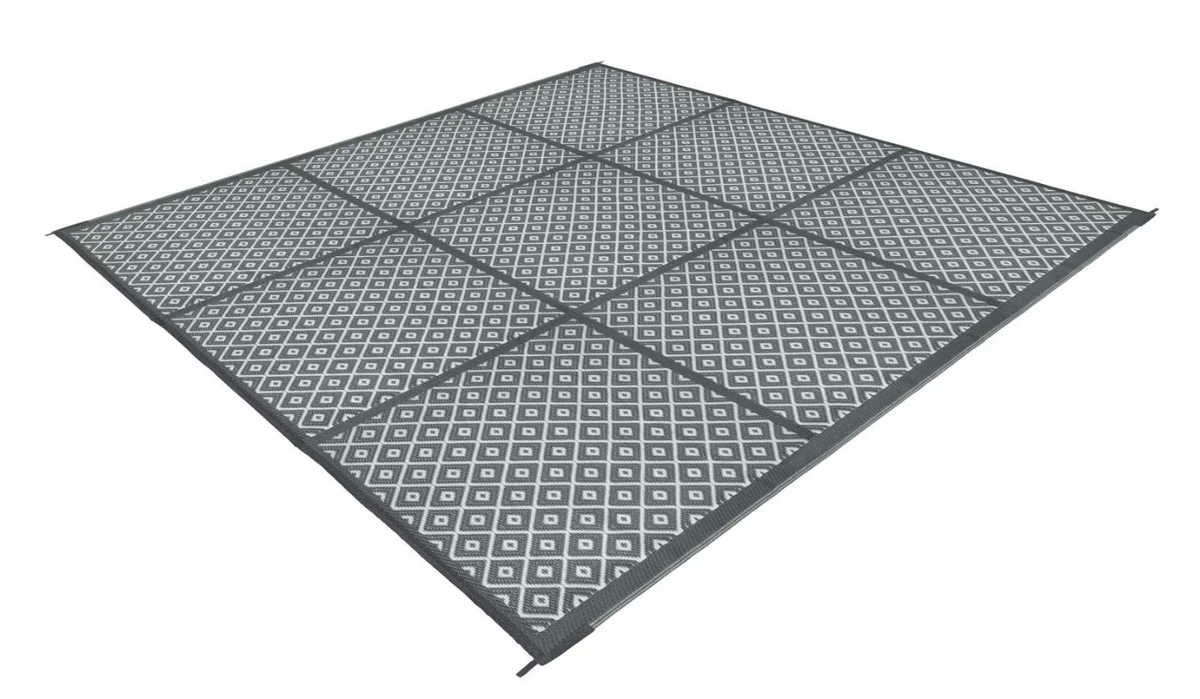 Berger Square Tapis d'extérieur / tapis d'auvent 300 x 300 cm