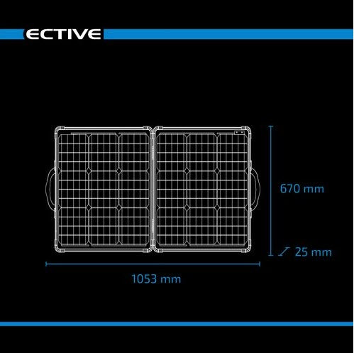 ECTIVE MSP 120 Modulo solare pieghevole SunBoard