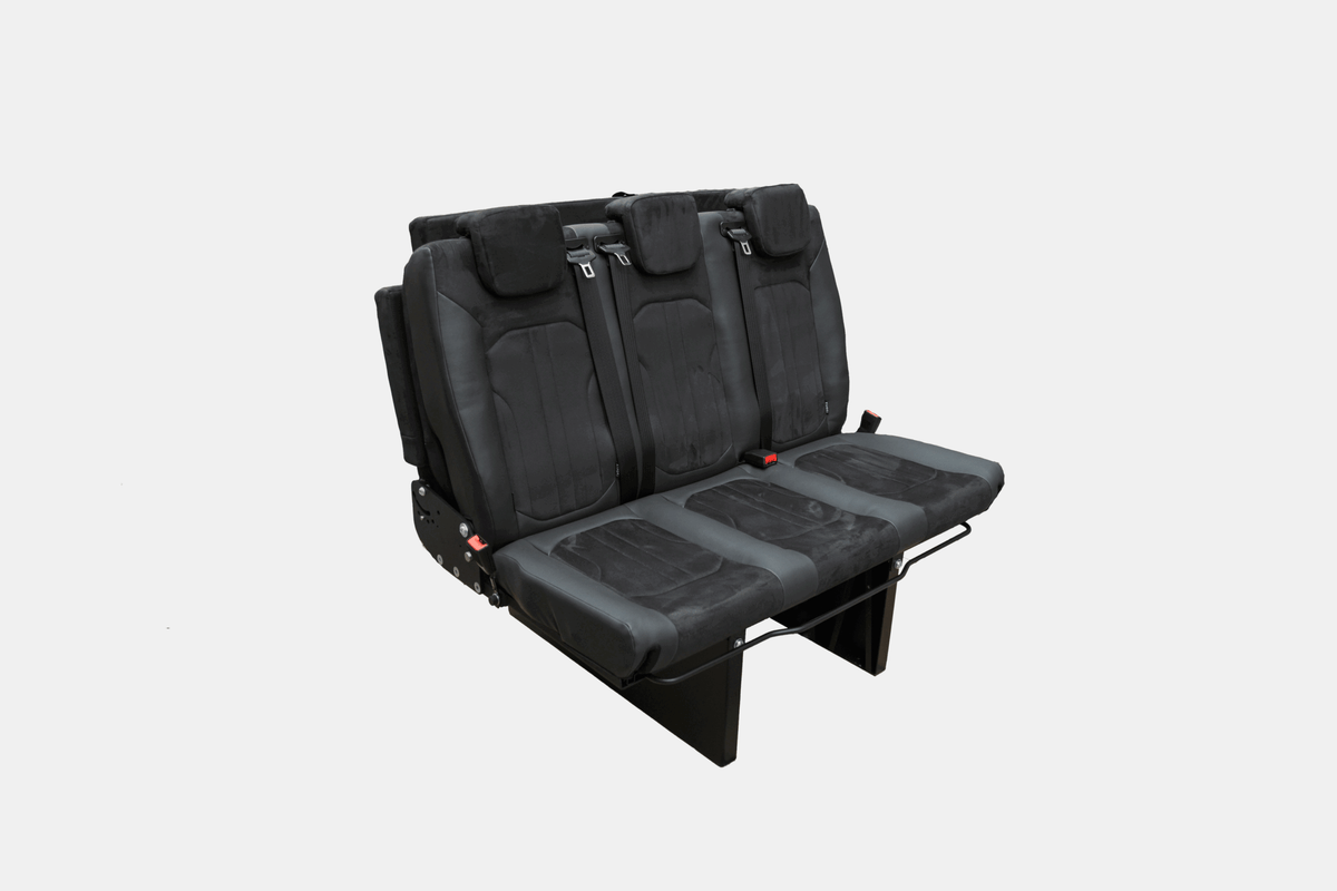 Smartbench Komfort „Montageart Fix“ – 3er Sitz- und Schlafbank (SAF43)