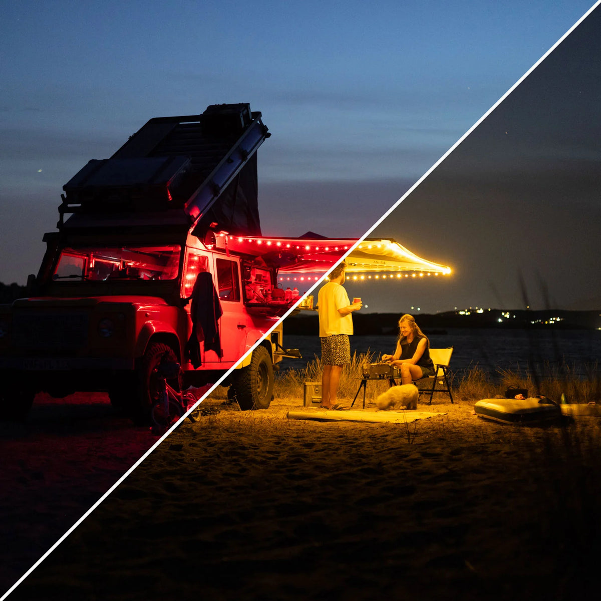 CAMPLIGHT AFTERGLOW - LUCI FIABESCHE USB | 2 COLORATE