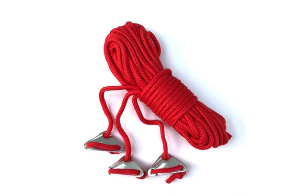 Cordes de haubanage noires ou rouges (3 pièces)