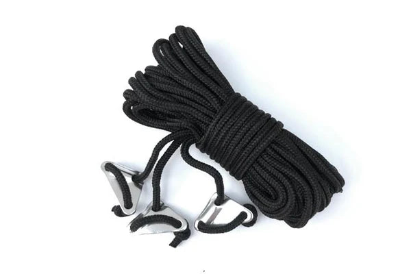 Cordes de haubanage noires ou rouges (3 pièces)