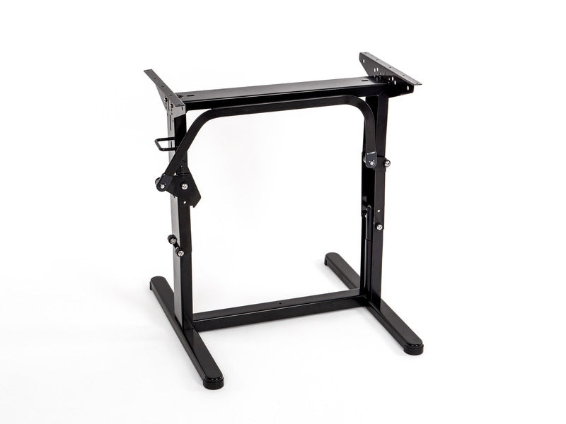 Châssis de table élévatrice avec mécanisme rabattable, réglable en hauteur, longueur : 60 cm, fixation au sol incluse