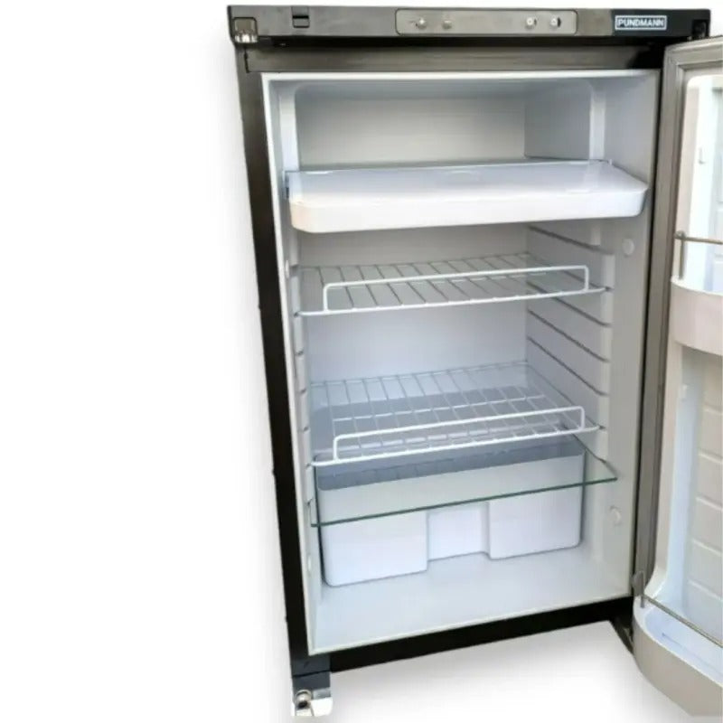 Kompressor-Einbaukühlschrank PUNDMANN 85 l, Türe von beiden Seiten öffenbar