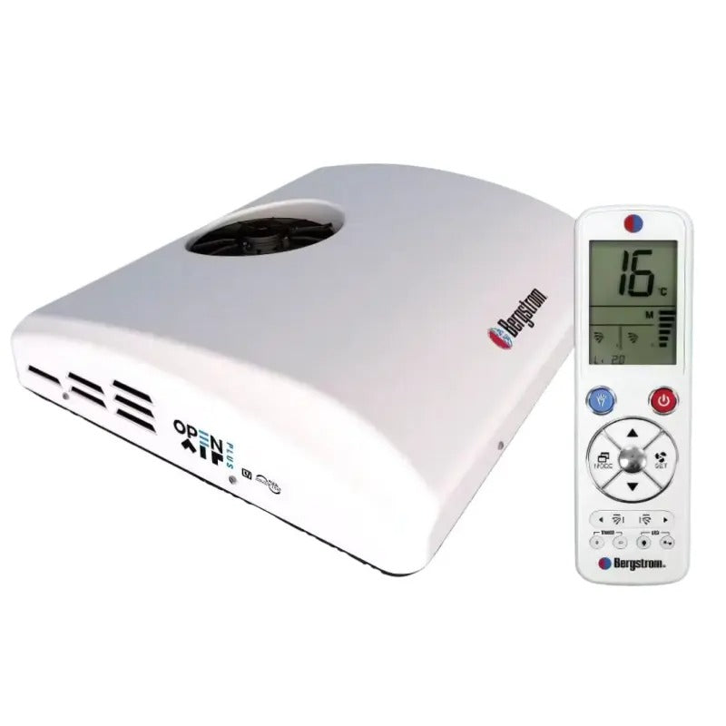 12V Dachklimaanlage OpenAir Plus, Full Inverter 2000 W für Camper bis 7m | RGB-LED mit 16 Farben
