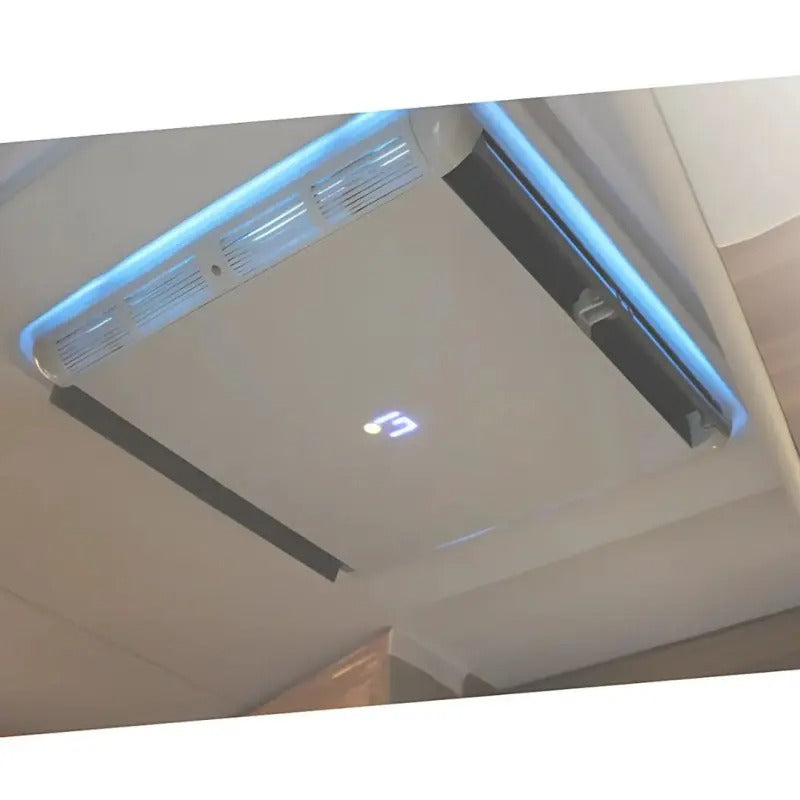 12V Dachklimaanlage OpenAir Plus, Full Inverter 2000 W für Camper bis 7m | RGB-LED mit 16 Farben