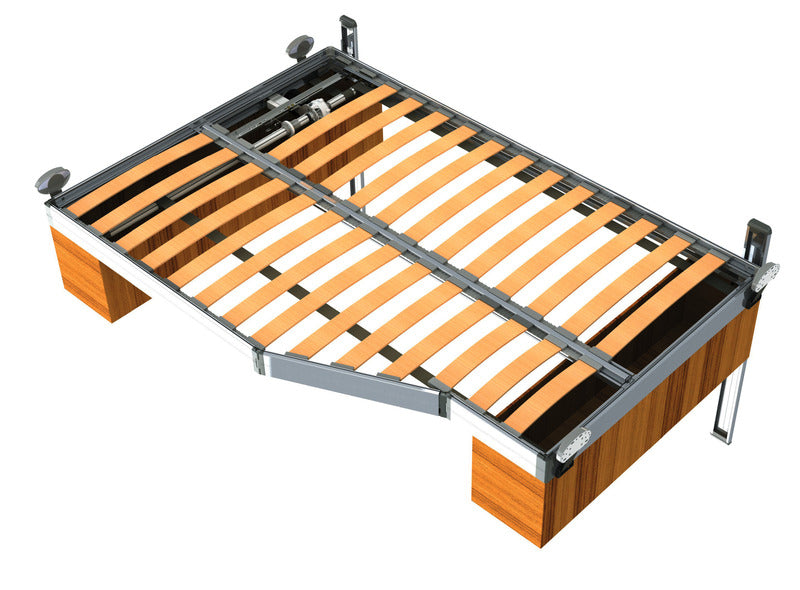 Lit de pavillon électrique taille universelle - Sans sommier ni cadre