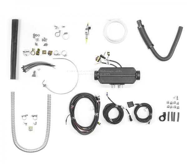 Autoterm-Air 2D chauffage d'appoint diesel à air 2kW, 12V incl. panneau de commande Mini Control