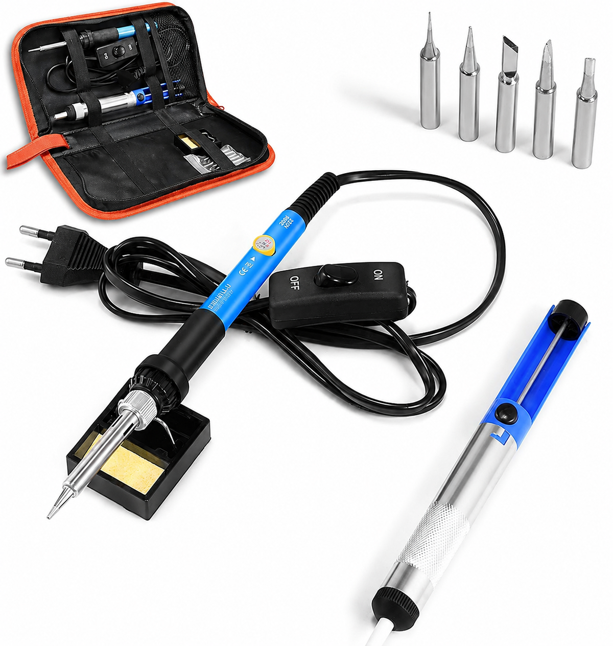 Kit de fer à souder 60 W, 230 V