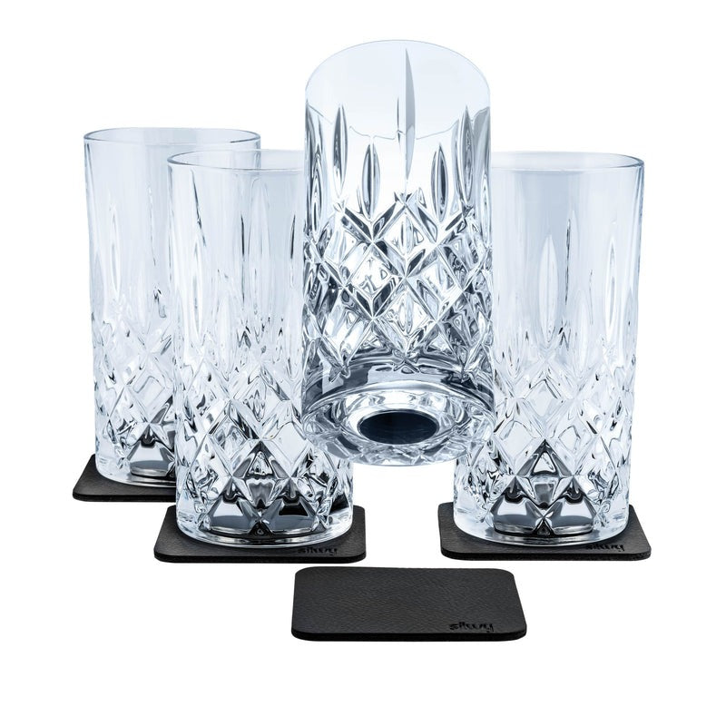 Bicchieri di cristallo magnetici Silwy LONGDRINK DIAMOND