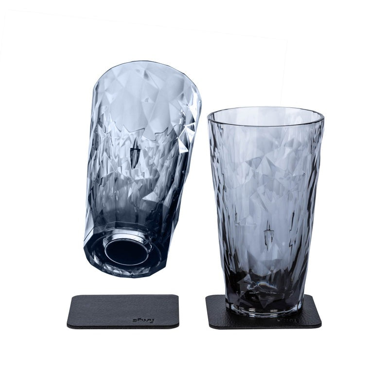 Bicchieri magnetici di plastica Silwy LONGDRINK (trasparente o GRIGIO)