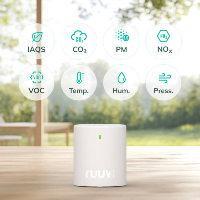 Ruuvi Air Luftqualitätsmonitor