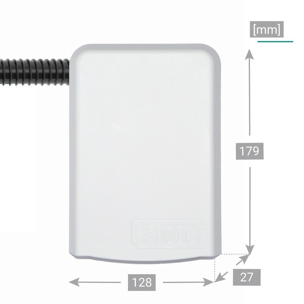 SOG® Trockentrenntoiletten Lüfterset Universal, deckel Schwarz
