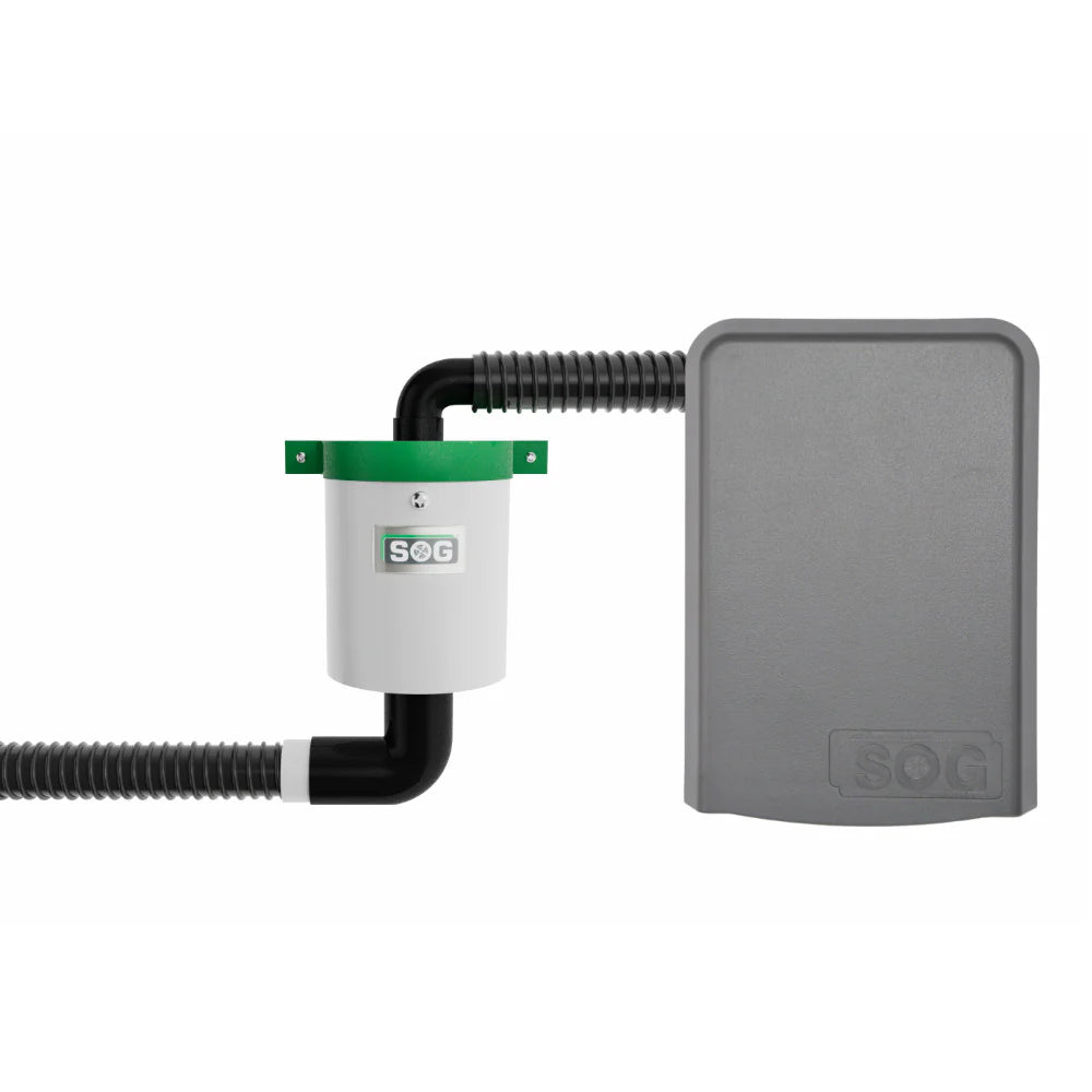 SOG® Trockentrenntoiletten Lüfterset Universal, deckel Schwarz