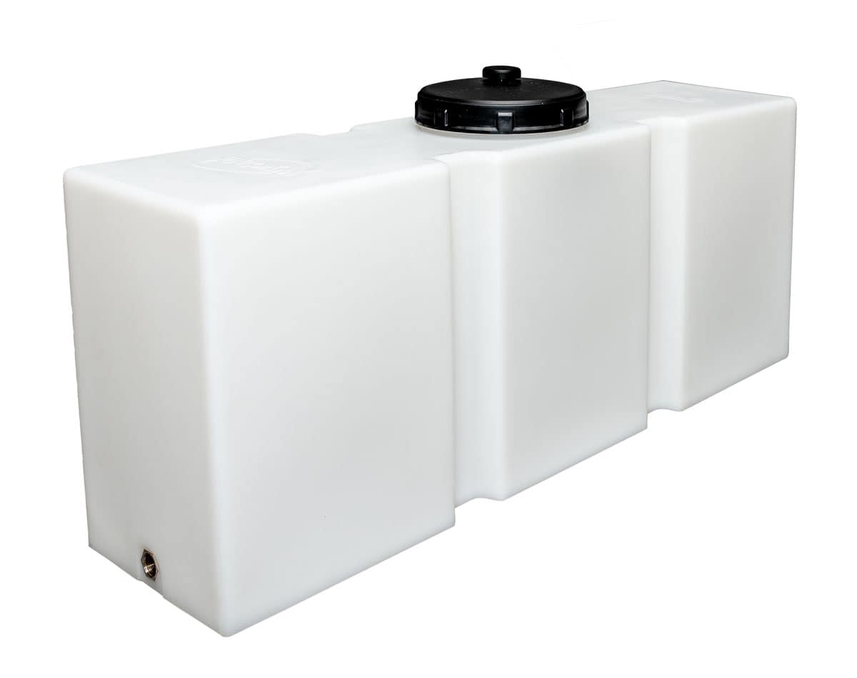 125 Liter Wassertank aus MDPE mit 8 Zoll Deckel
