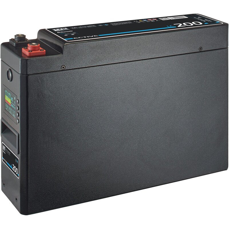 ECTIVE LC 200 SLIM LT Batteria di alimentazione al litio LiFePO4 12V da 200Ah