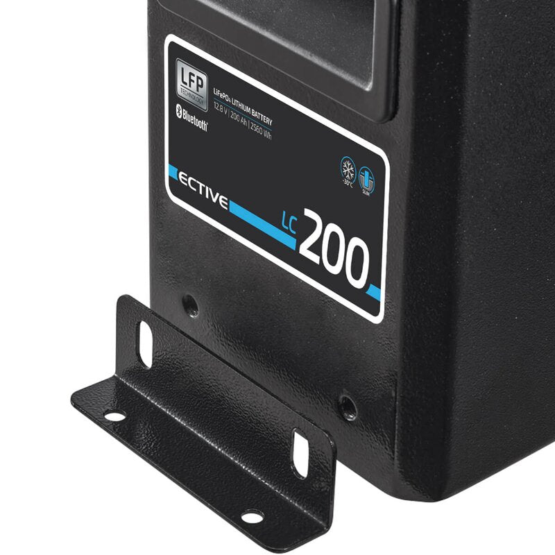 ECTIVE LC 200 SLIM LT Batteria di alimentazione al litio LiFePO4 12V da 200Ah
