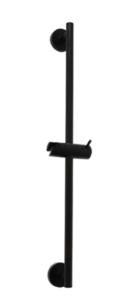 Comet Duschestange SIENNA mattschwarz, 610 mm