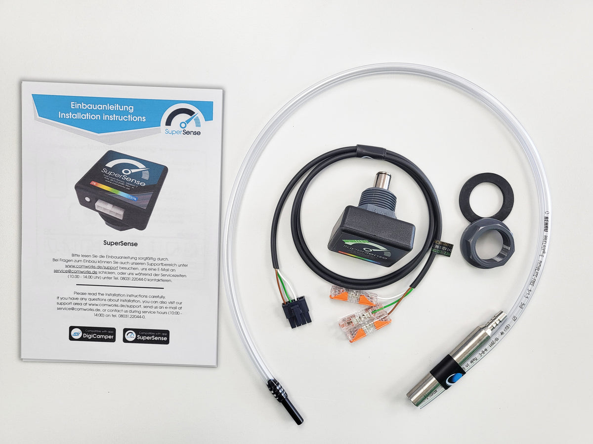 SuperSense Füllstandsanzeigen mit Bluetooth, verschiedene Ausführungen, programmierbar