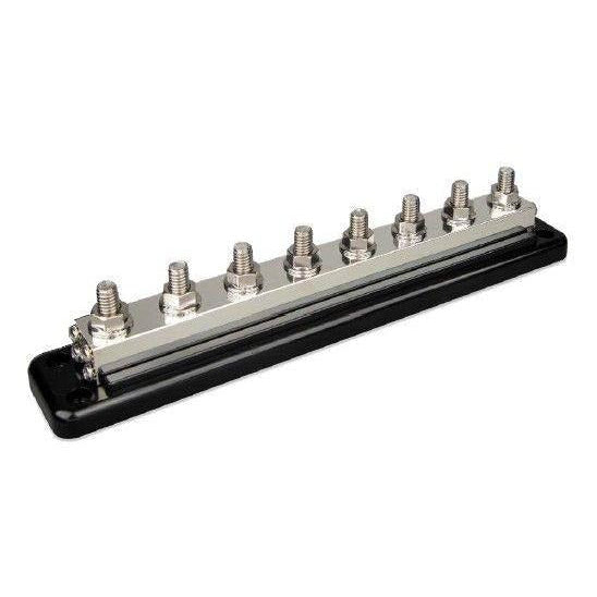 Victron Busbar + Cover 600A, 8x M10, barre omnibus