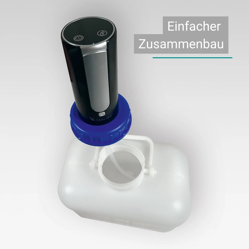Trelino® Travel Tap – Mobile Waschstation mit Camping Wasserhahn und 10 l Kanister
