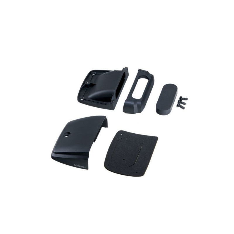 Passe-câble horizontal Multi de Scanstrut pour 1-4 câbles, jusqu'à Ø15mm, plastique, noir