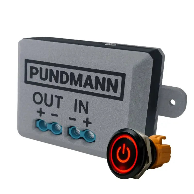 Pundmann relayBOARD 12V Relaismodul 20A mit LED-Taster