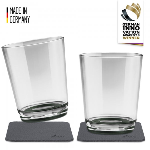 Bicchiere magnetico Silwy GRIGIO PERLA